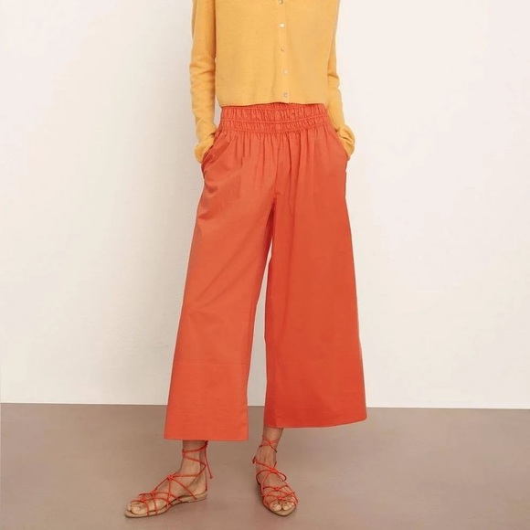 VINCE Smocked Waist Culottes - Picture 1 of 15